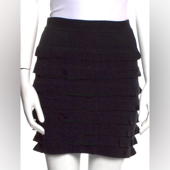 3.1 Phillip Lim Ruffle Embellishment Mini Skirt - Picture 3 of 7
